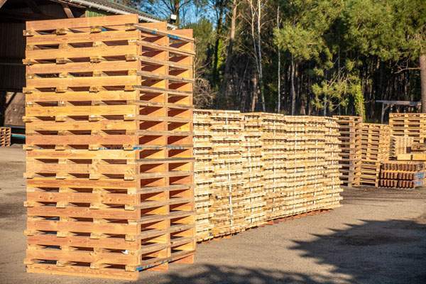 Des palettes en bois conçues selon vos contraintes.